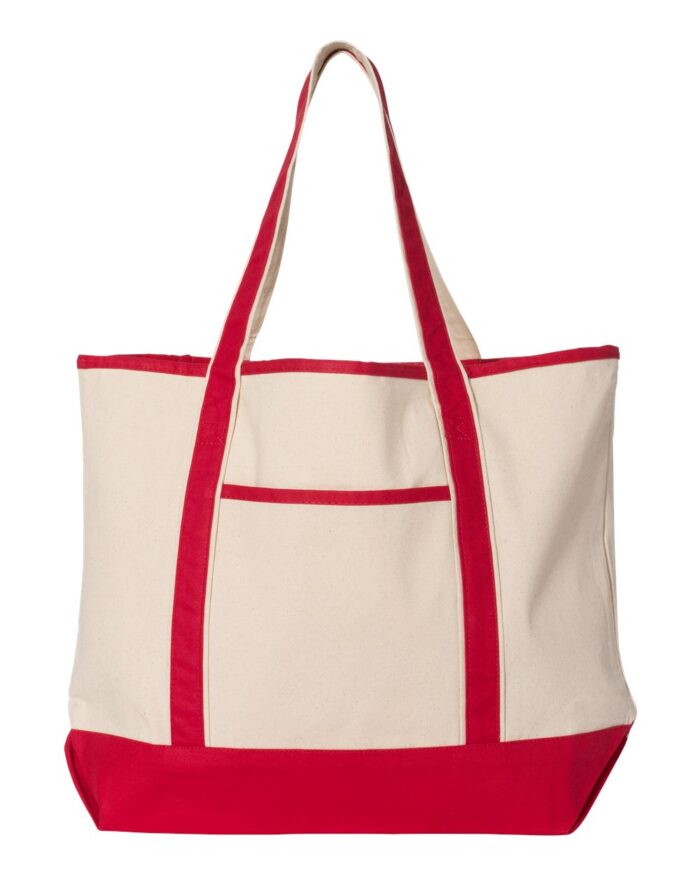 Large Canvas Deluxe Tote - Image 4