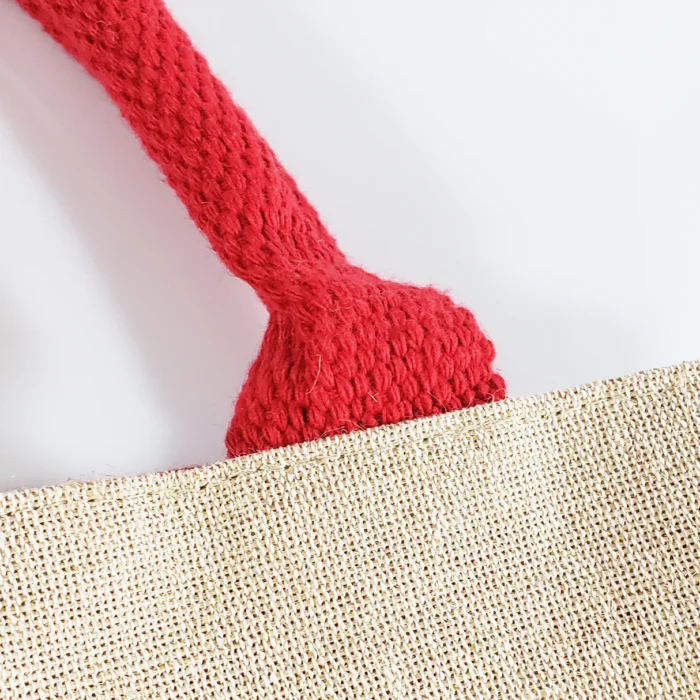 Fashion Jute Tote Bags - Image 5