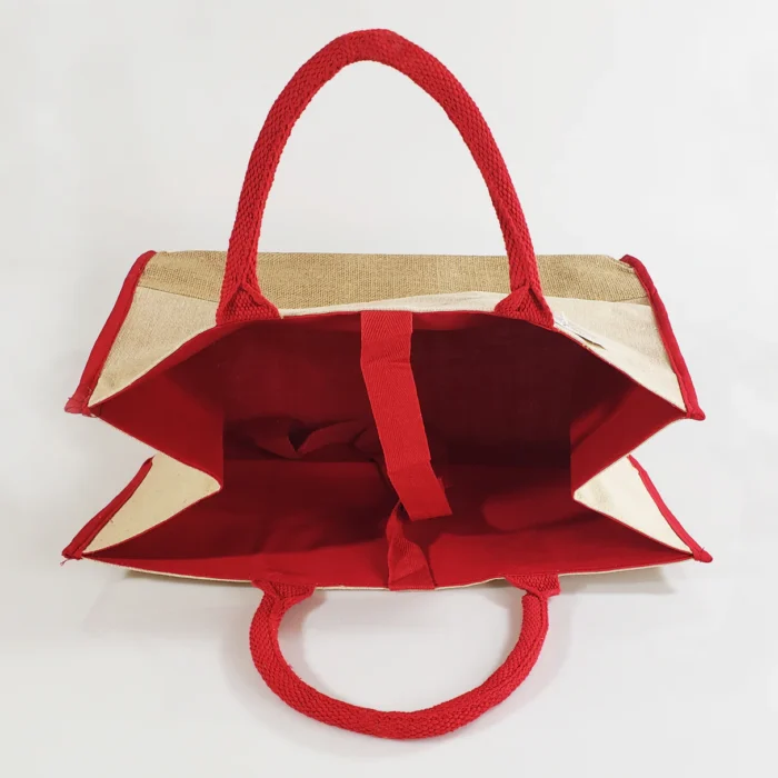 Fashion Jute Tote Bags - Image 3