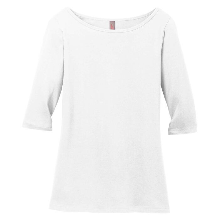 Ladies Perfect Weight 3/4-Sleeve Tee - Image 7