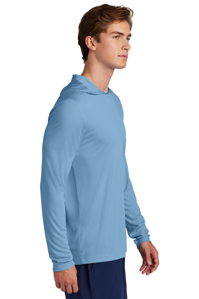 Men's Sport-Tek Posi-UV Long Sleeve Hoodie - Image 3