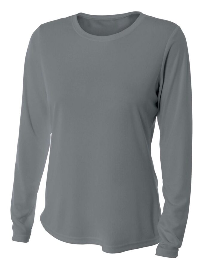 Ladies Long Sleeve Cooling Performance Shirt - Image 6