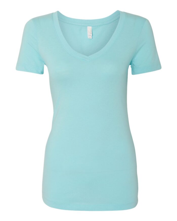 Next Level Ladies’s Ideal V-Neck Tee - Image 8