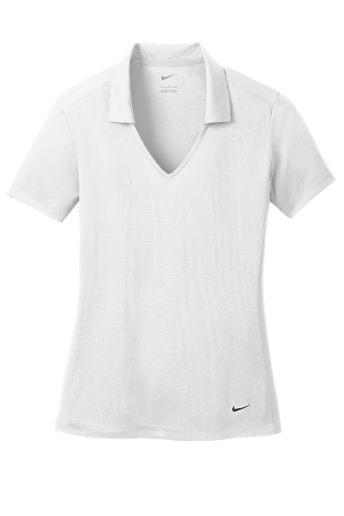 Nike Women's Dri-FIT Vertical Mesh Polo - Image 4