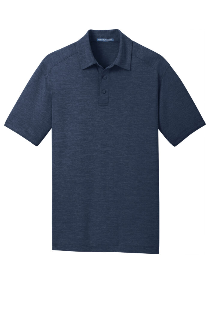 Men's Port Authority Heather Performance Polo - Image 5