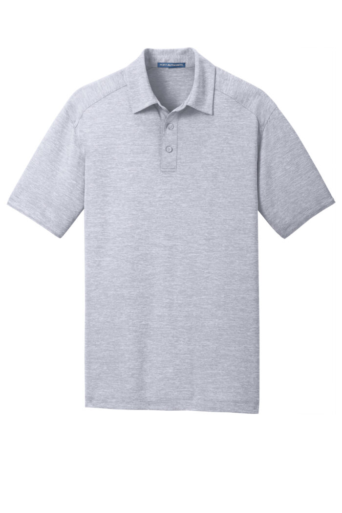 Men's Port Authority Heather Performance Polo - Image 3