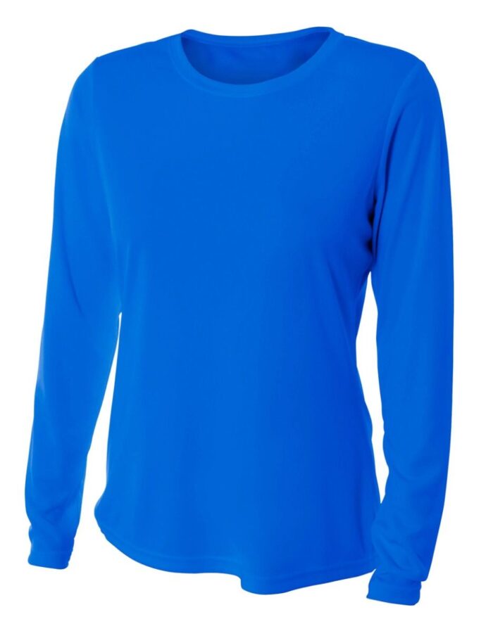 Ladies Long Sleeve Cooling Performance Shirt - Image 5