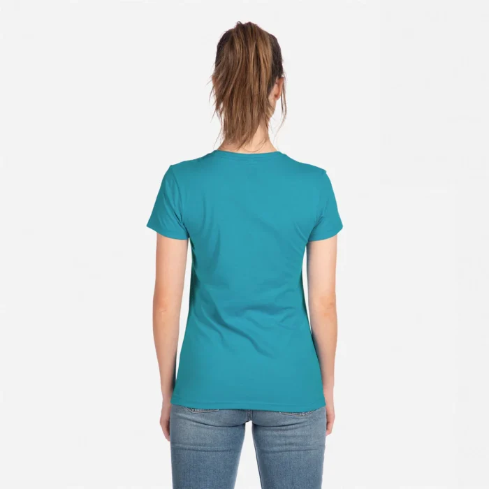 Ladies Next Level CVC Tee - Image 2
