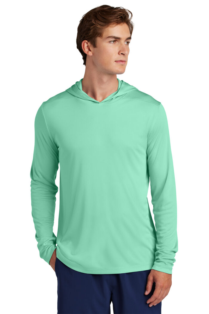 Sport-Tek Posi-UV Long Sleeve Hoodie - Image 2