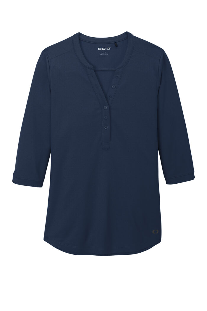 OGIO® Women's Jewel Henley - Image 4